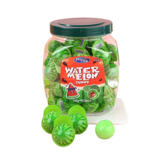 Jelly candies "Watermelon Gummy" (50 pcs. x 18 gr.)