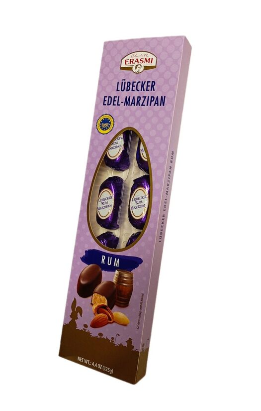 Marzipan Lübecker Edel Rum 125 g.