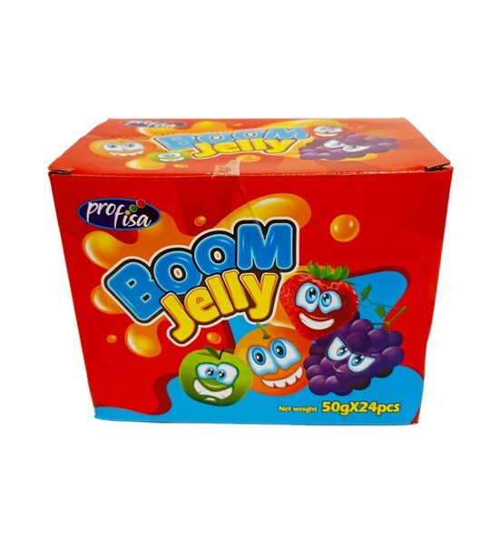 Šķidrās konfektes "Boom Jelly" 24 gb. x 50 gr.