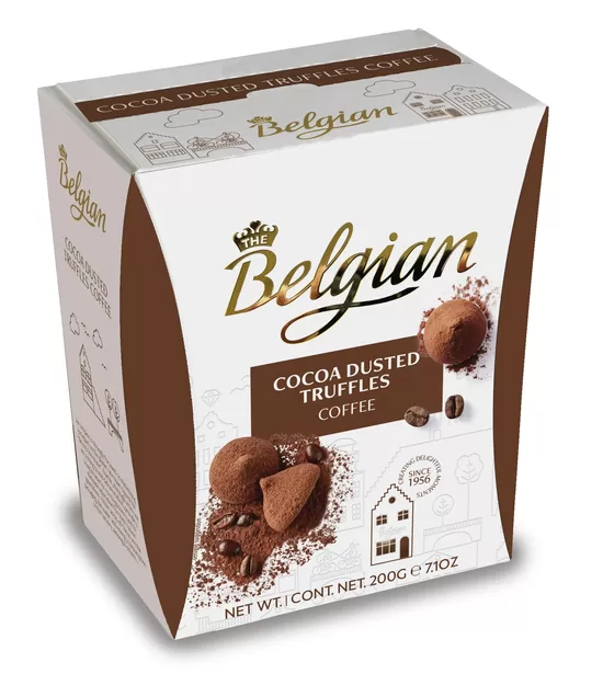 Cocoa Dusted Truffles Coffee "Belgian" 200 gr.