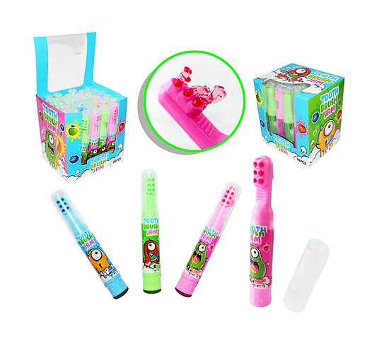 Šķidrās konfektes "Tooth Brush Jam" (30 gb x 7 gr)