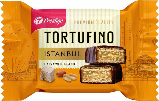 Konfektes “TORTUFINO ISTANBUL” halva ar zemesriekstiem 700 g.
