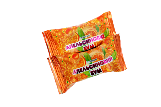 Želejas konfektes "Apelsinovij bum" ar apelsīnu garšu 1 kg.
