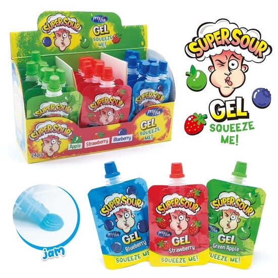 Liquid candies "Gel Squeeze Me!" 24 pcs. x 20 ml.