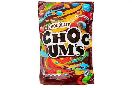 Šokolāde "Dairyfine Choc Um's" 133 gr.