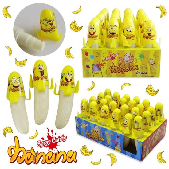 Liquid Caramel Banana Spray 24 x 16 ml.