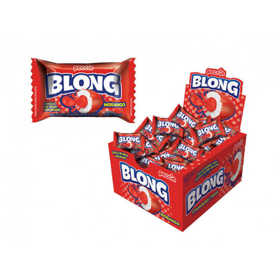 Košļājamās gumijas "Blong" zemene 40 gab. x 5 gr.