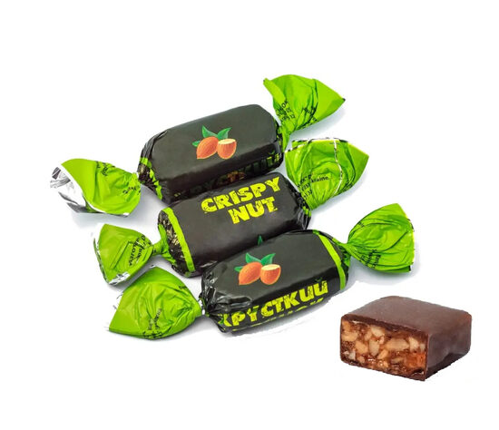 Konfektes "Kraukšķīgs rieksts" 900 gr.