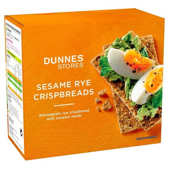 Dunnes Stores wholemeal rye bread with sesame 250 gr.