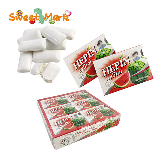 Košļājamās gumijas "Hepin Xylitol" arbūza garša 30 gab. x 11.2 gr.