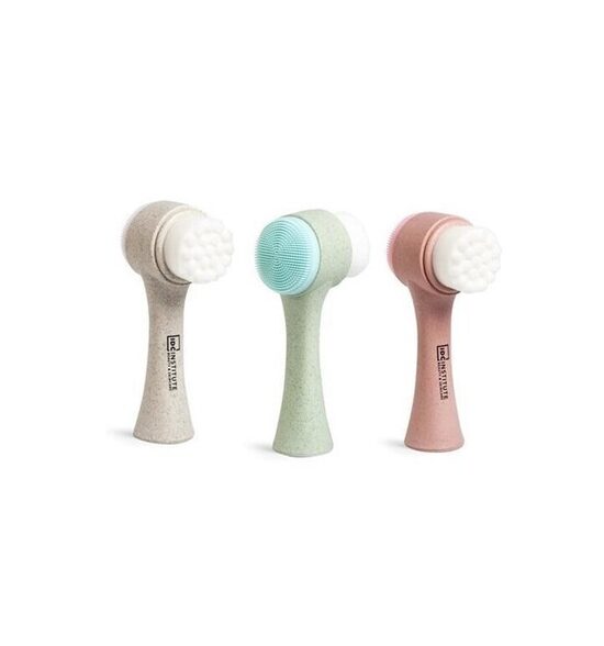 Face brush 2 in 1 natural fibers IDC Institute