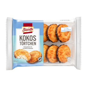 Печенье "Biscotto Kokos Tõrtchen" 400 гр.