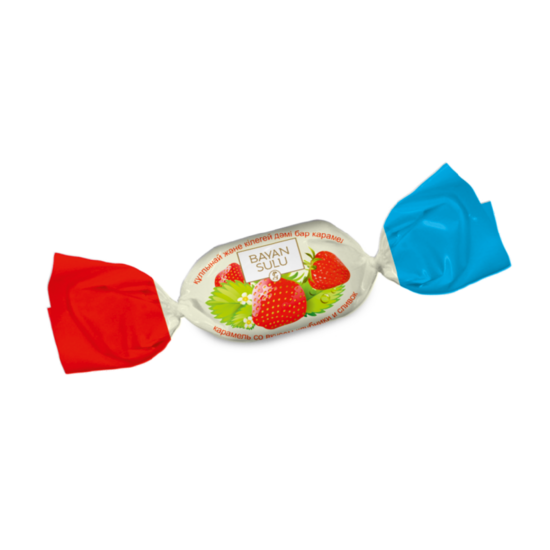 Karamele zemeņu un krējuma garša "BAYAN SULU" 1 kg