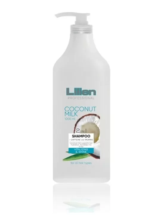Лилиен шампунь для всех типов волос Кокосовое молоко 2 в 1 - 1000 мл