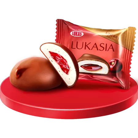 Konfektes "Lukasya" ar ķiršu pildījumu 850 gr.