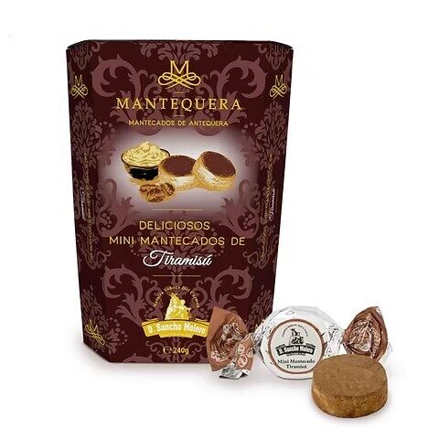 Cepumi ar tiramisu garšu "Mantequera" 240 gr.