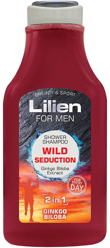 Lilien dušas šampūns WILD SEDUCTION - 2in1 350 ml