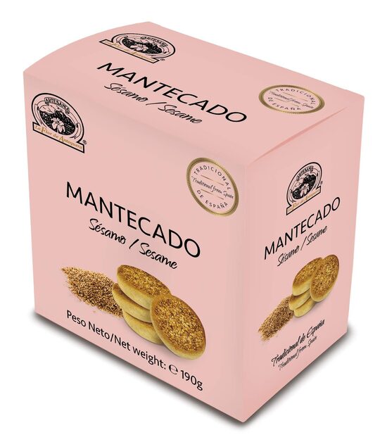 Cepumi "Mantecado" ar sezāmu 190 gr.