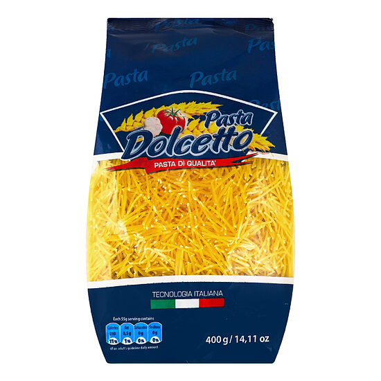 Makaroni "Pasta Dolcetto" nūdeles 400 gr.