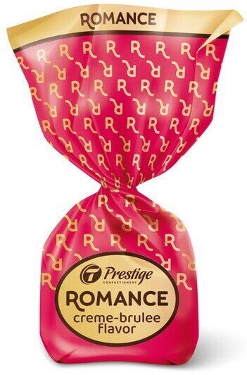 Konfektes "Romance" ar krēma brulē garšu 1 kg.