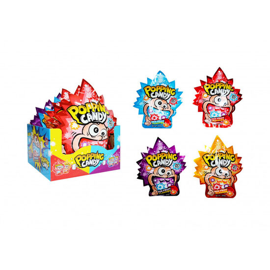 Konfektes "Popping Candy" 12 pac. x 20 gb. x 1.5 gr.