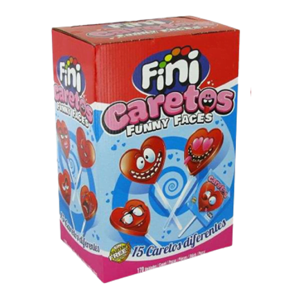 Candies Fini Funny Faces 7g (170 pcs)