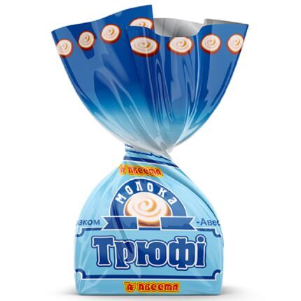 Milk-flavored truffles 1 kg.