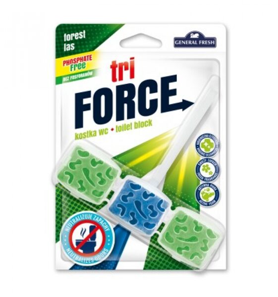 TRI-FORCE Refresher for toilets (45 gr) - PINE