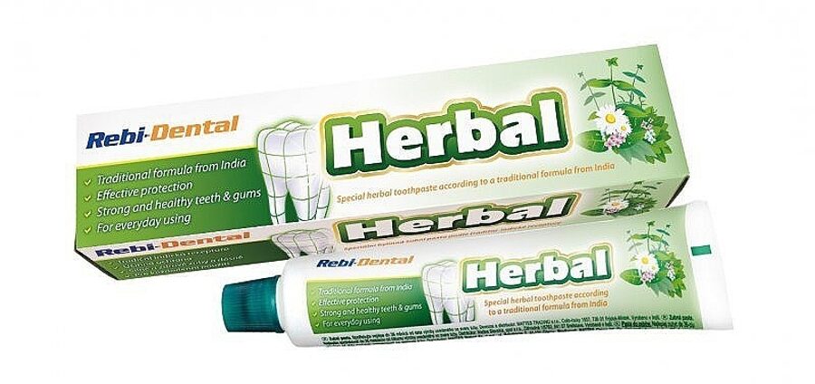 REBI-DENTAL ZOBU PASTA HERBAL 100GR