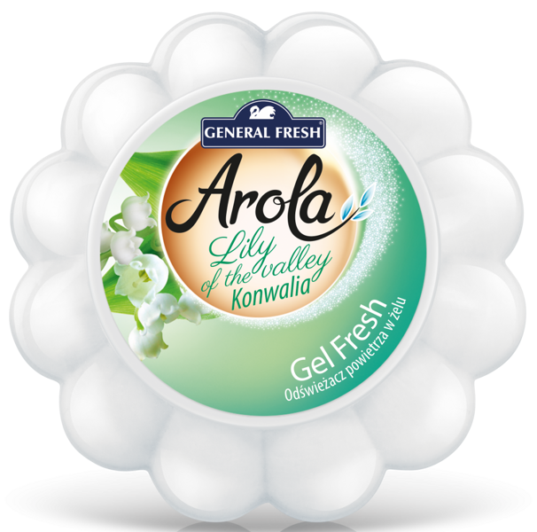АРОЛА - освежитель воздуха Gel Fresh «майский цветок» (150 г)