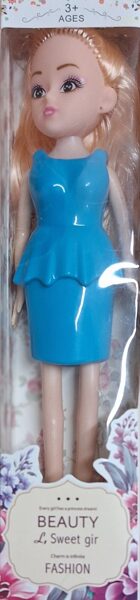 Doll Beauty Sweet girl (22 cm.) blue