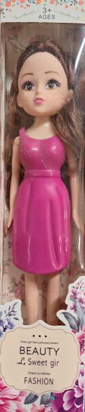 Doll Beauty Sweet girl (22 cm.) red