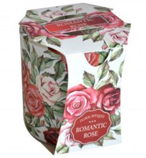 PERFUMED CANDLE IN GLASS VERONA ROSE
