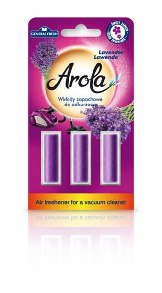 Freshener for vacuum cleaner Arola. Lavender