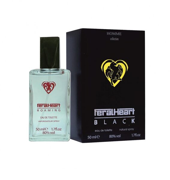 Toilet water for men Feral heart black 50 ml