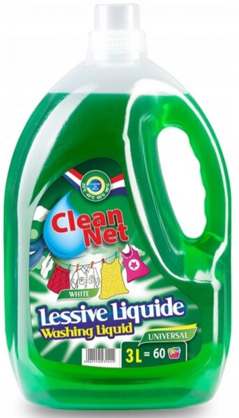 LAUNDRY DETERGENT UNIVERSAL 3L CLEAN NET