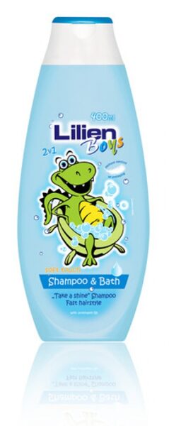 LILIEN BOYS - Soft Touch Šampūns & Vannas Putas (400ml)