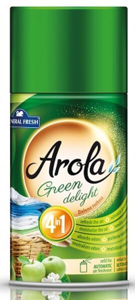 Replacement bottle for Arola Auto Air freshener Green Delight 250 ml