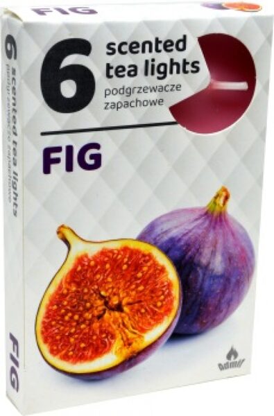 Scented tea candles (6 pcs) - FIG