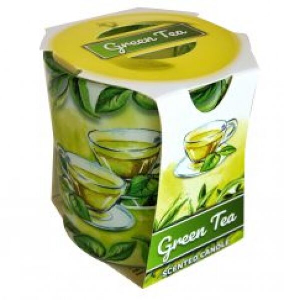 АРОМАТИЗИРОВАННАЯ СВЕЧА В СТЕКЛЕ VERONA GREEN TEA