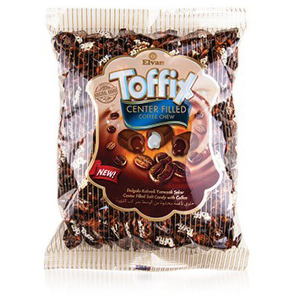 Soft caramel with coffee filling Toffix, 1 kg