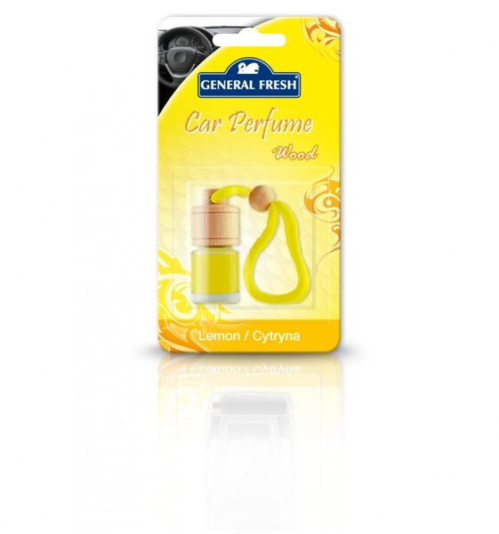 Air freshener car PERFUME WOOD 5 ml Lemon