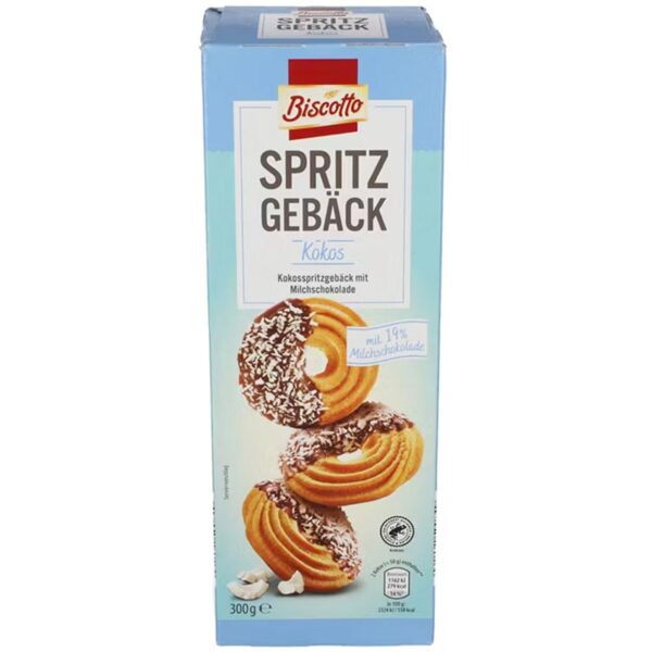 Cepumi BISCOTTO Spritzgebäck Kokos 300 g