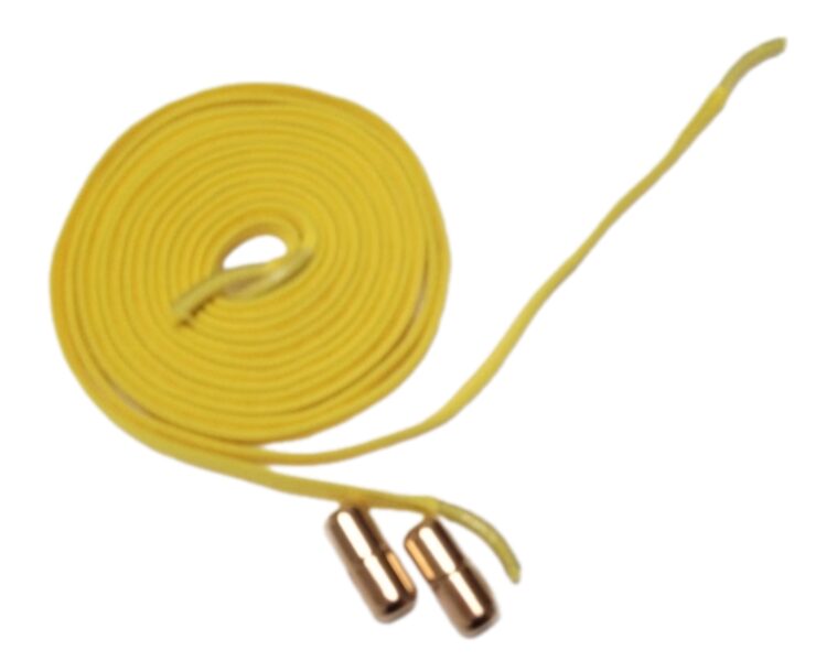 SHOE LACES ELASTIC (1 PAIR) 95 CM YELLOW