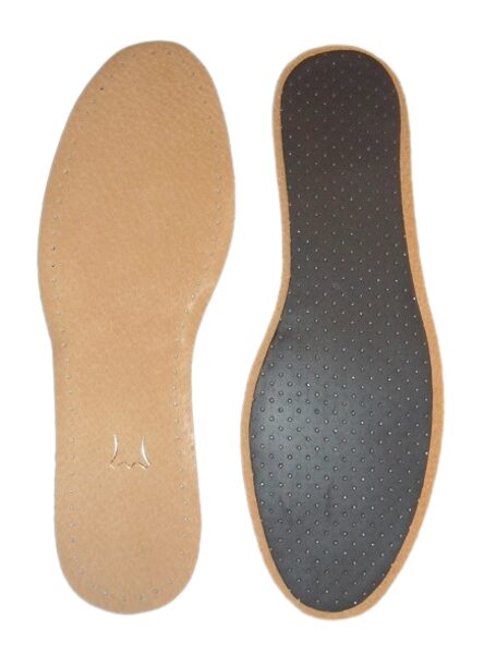LEATHER INSOLES WITH LATEX FOAM