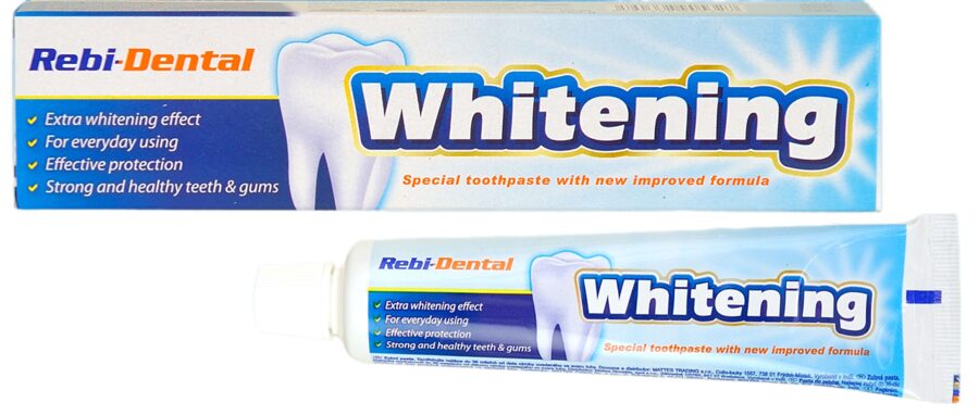 REBI-DENTAL TOOTHPASTE WHITENING 100GR