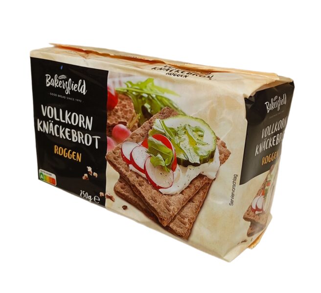 Pilngraudu rudzu maizītes Bakersfield 250 gr.