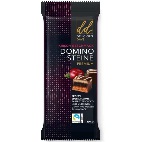 Cookies Domino Steine ​​Premium cherry 125 gr.