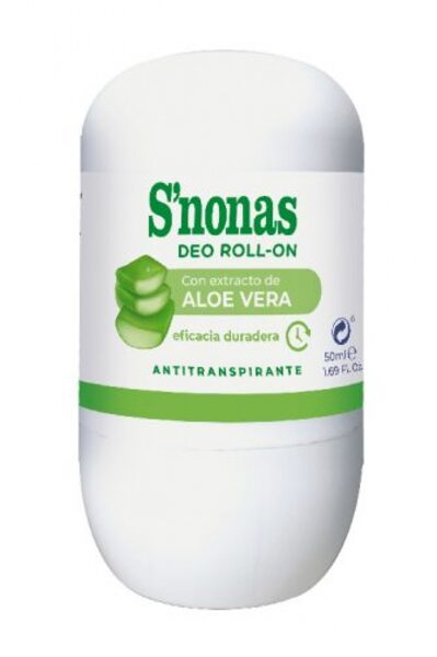 S'NONAS DEO ROLL-ON 50ML ALOE VERA