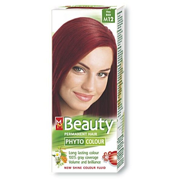 Hair color Beauty M12 fiery red